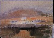 Joseph Mallord William Turner Lake Germany oil painting artist